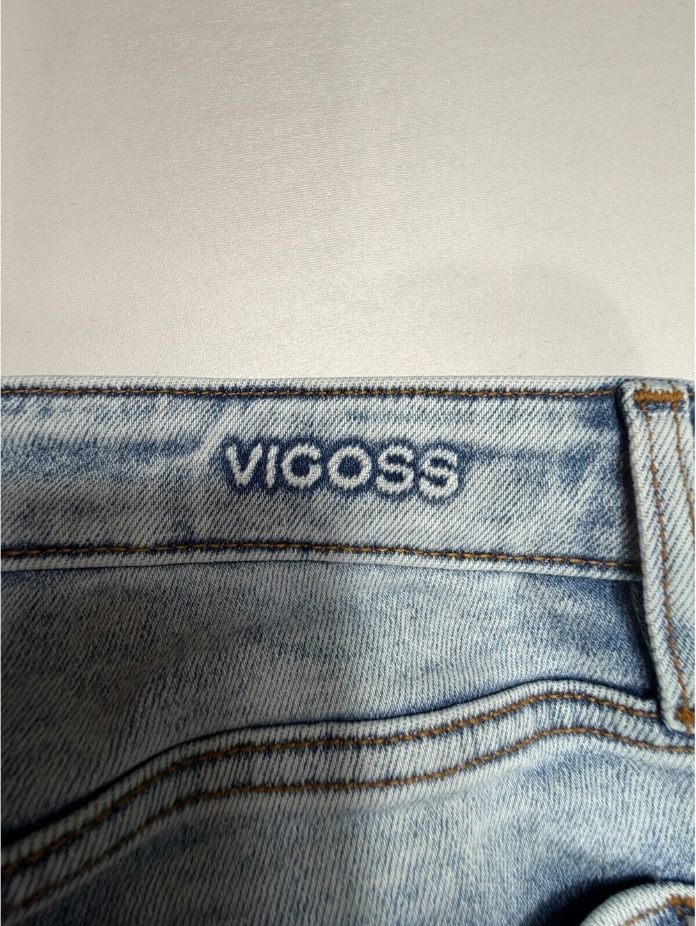 Vigoss Light Wash Skinny Jeans Size 27 - Picture 3 of 10
